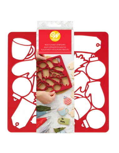 Multi cortador de galletas Navidad Wilton