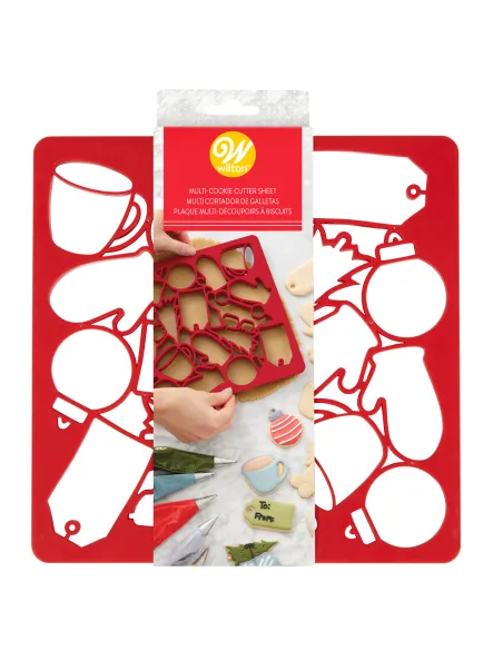 Multi cortador de galletas Navidad Wilton