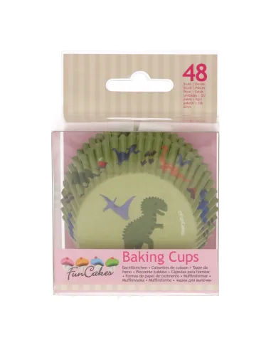 Cápsulas de papel Dinosaurios Funcakes