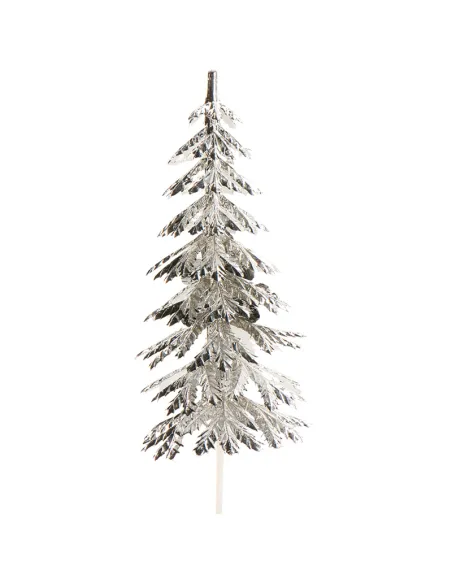 Adorno Pino Navidad Plata