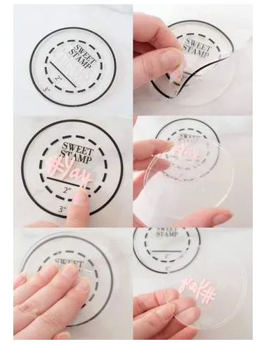 PickUpPad redondo Sweet Stamp