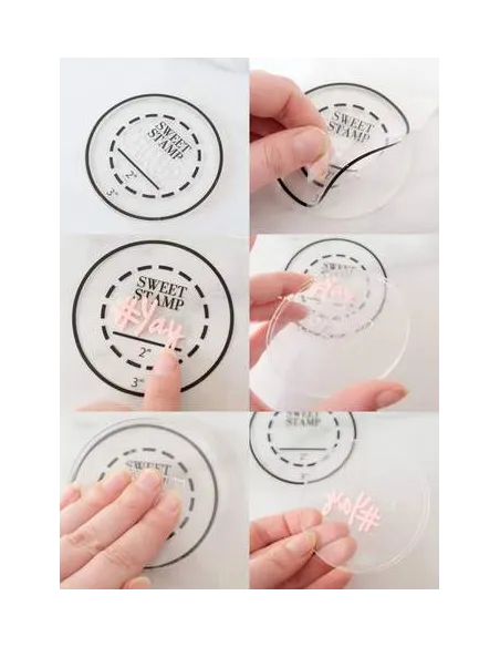 PickUpPad redondo Sweet Stamp