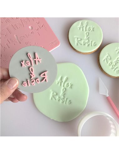 Marcador letras, números y signos Vanilla Sweet Stamp