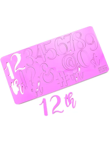 Marcador Números y Signos Elegant Sweet Stamp