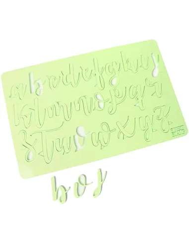 Marcador letras mayúsculas y minúsculas Curly Sweet Stamp