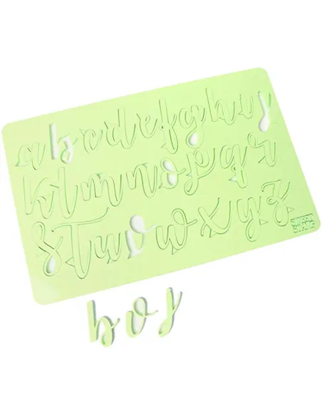 Marcador letras mayúsculas y minúsculas Curly Sweet Stamp