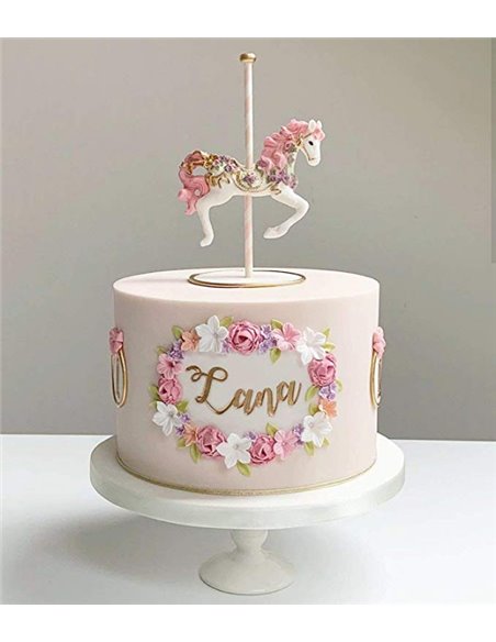 Marcador letras mayúsculas y minúsculas Curly Sweet Stamp