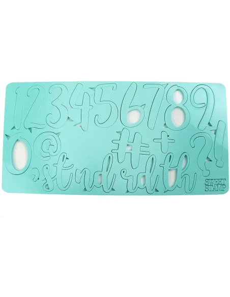 Marcador Números y Signos Handwritten Sweet Stamp
