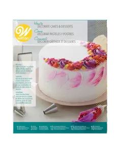 Kit para aprender a decorar tartas y postres Wilton