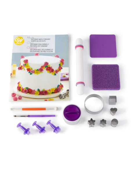 Kit para aprender a decorar con fondant Wilton