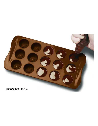 Molde bombones Spring Life Silikomart