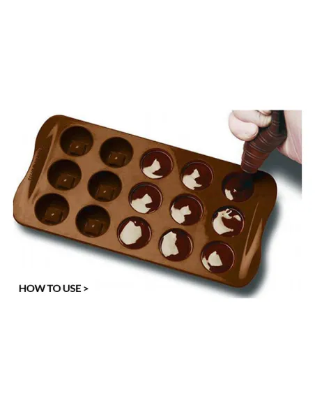 Molde bombones Spring Life Silikomart