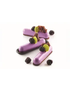 Molde silicona Fingers 75 con bandejas y cortador Silikomart