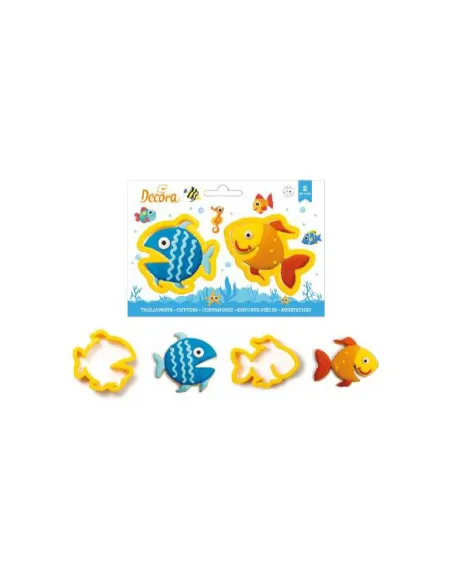 Set 2 cortadores Peces Decora