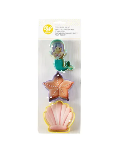 Set 3 cortadores Fondo del mar