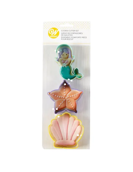 Set 3 cortadores Fondo del mar