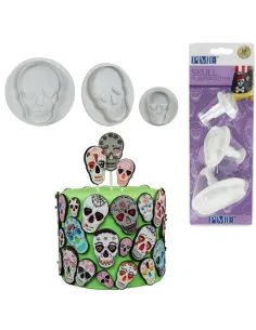 Set 3 cortadores con expulsor Cráneo PME