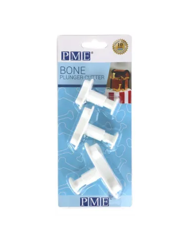 Set 3 cortadores con expulsor Huesos PME