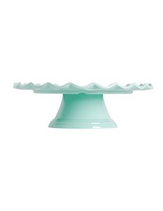 Stand para tartas ondulado Verde menta 27,5 cm 2