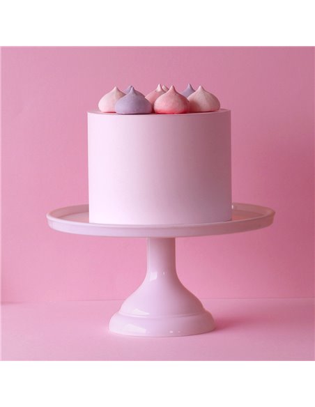 Stand para tartas ondulado Rosa 27,5 cm