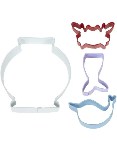 Kit para decorar galletas Pecera Wilton