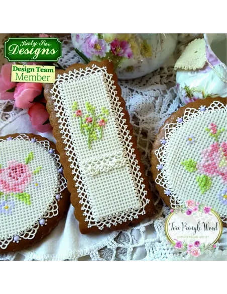 Molde silicona Punto de cruz Katy Sue