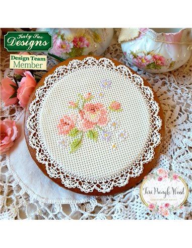 Molde silicona Punto de cruz Katy Sue