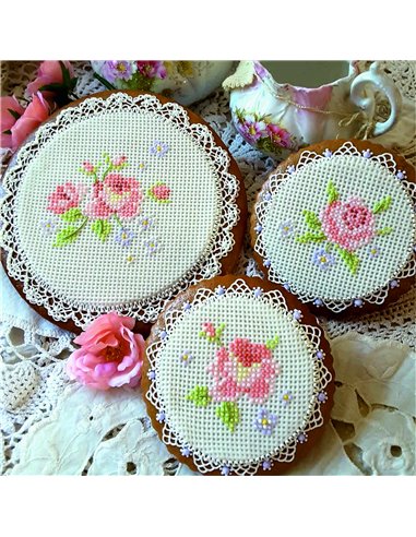 Molde silicona Punto de cruz Katy Sue