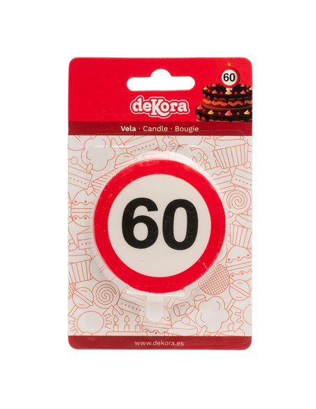 Vela señal prohibido  Nº 60 Dekora
