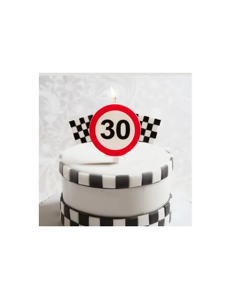 Vela señal prohibido  Nº 30 Dekora