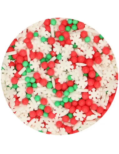 Sprinkles mix Navidad 60 g Funcakes