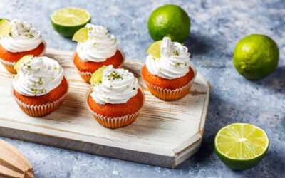 Receta de Cupcakes: Cupcakes de limón y lavanda